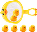 Interactive Toddler Bath Toy Set - 7pc Duckies & Sea Animals, Perfect for Fun Bath Time!