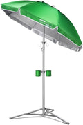 Green Portable Sun Shade Umbrella - Wondershade Ultimate, Telescoping
