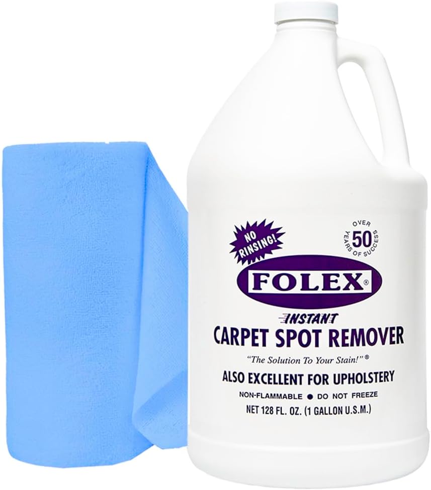 FOLEX Instant Carpet Spot Remover - Powerful Stain Eliminator