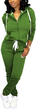 Nimsruc Jogging Suits for Women 2 Piece Casual - Polyester Blend