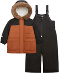 Boys Heavyweight 2-piece Skisuit Snowsuit - Warm Winter Set