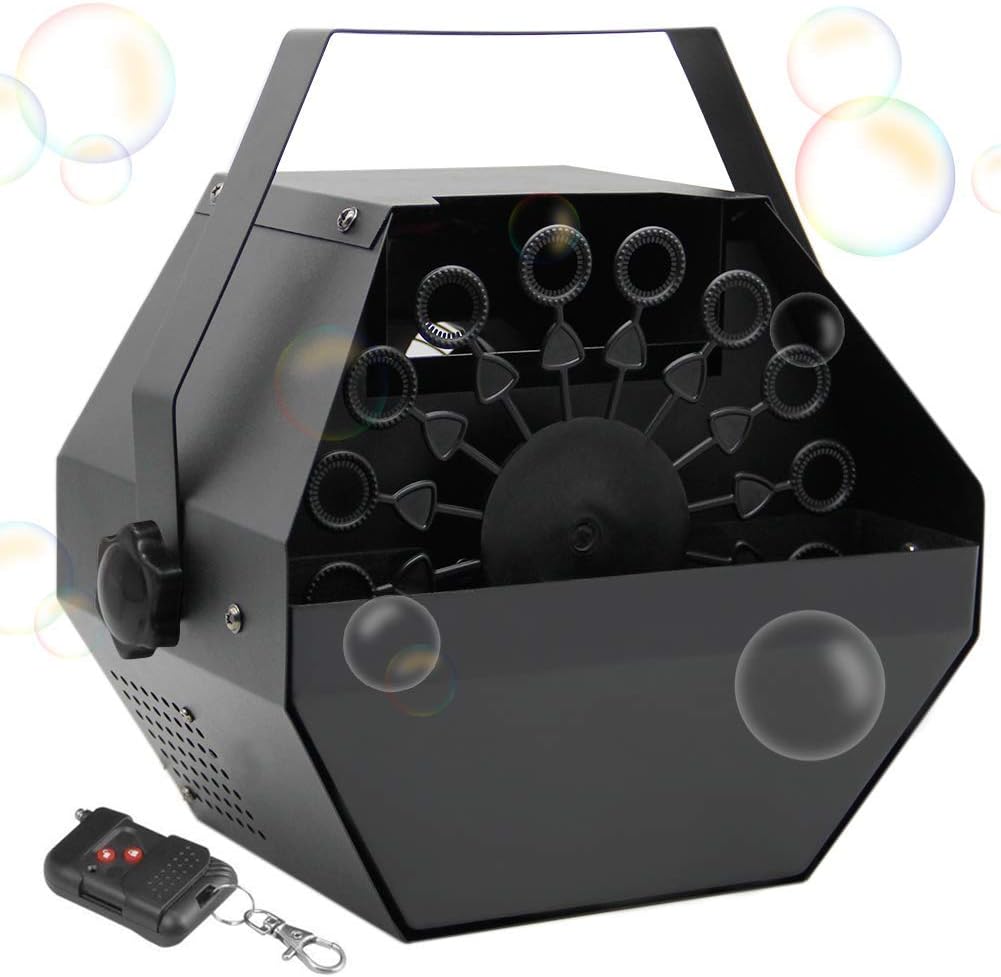 ATDAWN Portable Bubbles Machine for All Occasions and Fun
