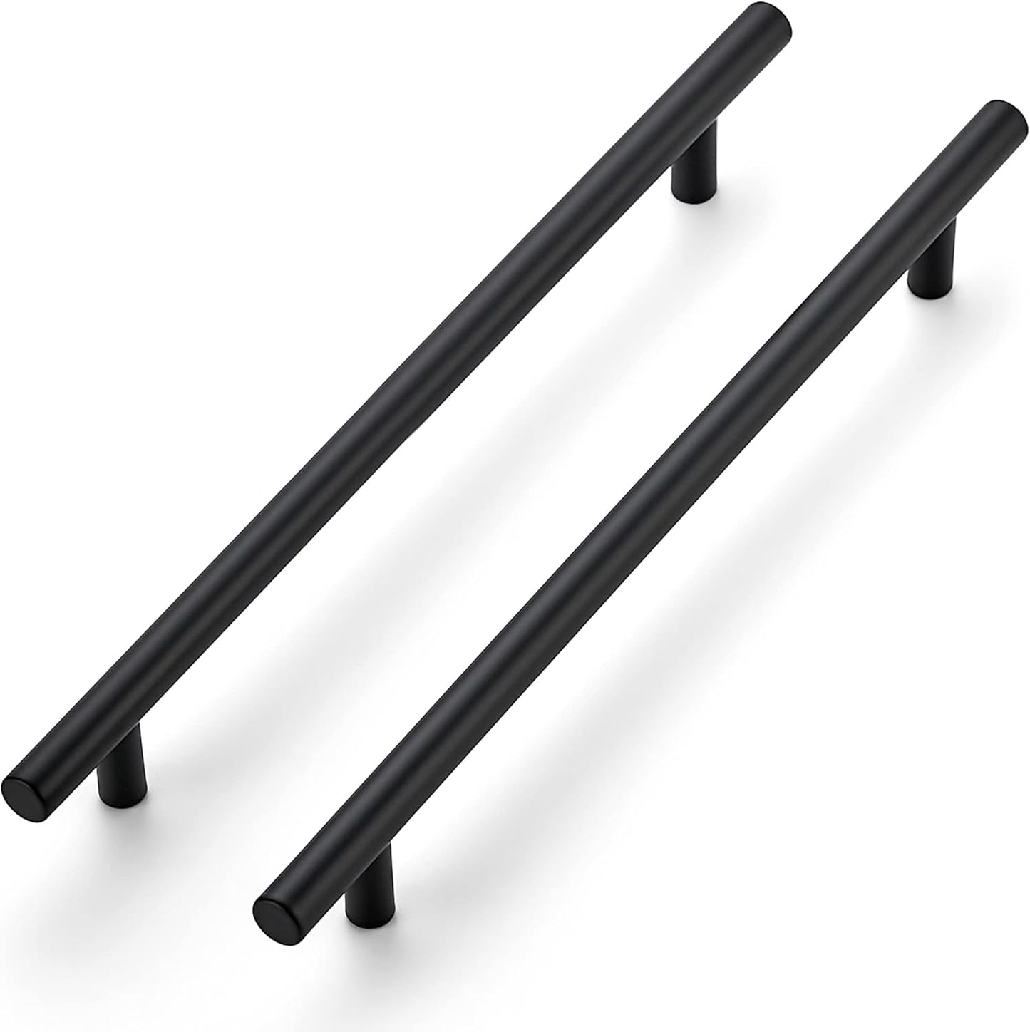 Ravinte 18 Pack Matte Black Stainless Steel Cabinet Handles