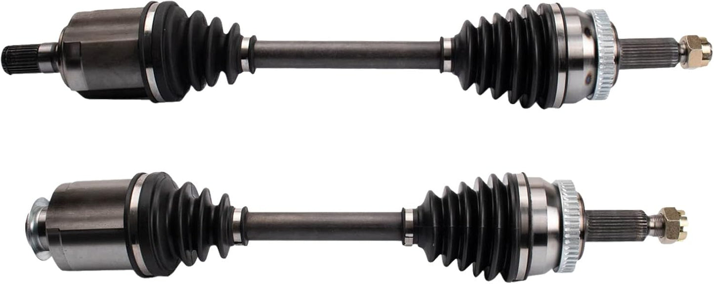 TRQ Front CV Axle Shaft Assembly Set for 2011-2014 Sonata