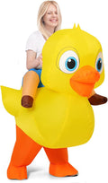 COMIN Inflatable Duck Costume Adult 63ft - Funny Halloween Outfit