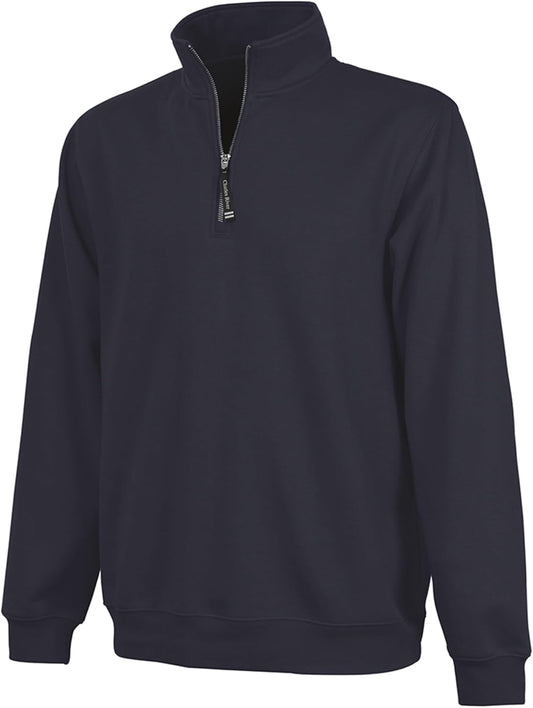 Charles River Apparel Men's Crosswind Quarter Zip Sweatshirt