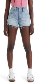 Levi's Women's 501 Original Shorts - Classic High Waist Fit