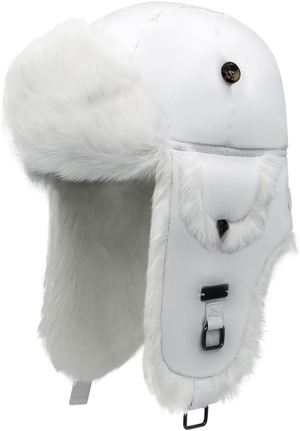 Fur Winter Trapper Hat for Ultimate Warmth and Style
