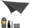 Ultralight Hammock Rain Fly Tarp 11x9 ft - Waterproof Shelter