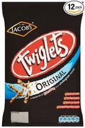 Jacob's Twiglets Original 12 x 105g Bulk Buy - Crisp Savoury Snack