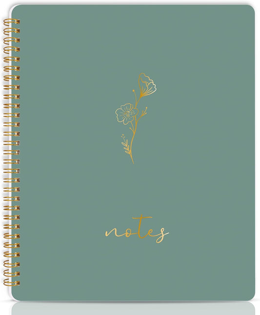 Aberlls Dark Green Spiral Journal: Stay Organized in Style!
