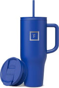 IRON FLASK Co-Pilot Insulated Mug w/Straw & Flip Cap Lids - Travel Mug