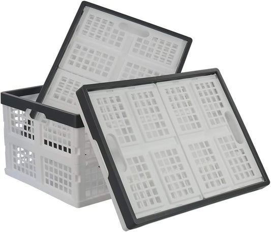 Teyyvn 3-Pack 30 L Plastic Stackable Storage Crates Review