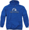 LOGOVISION Collegiate Distressed Primary Logo Pullover (Style 856B)