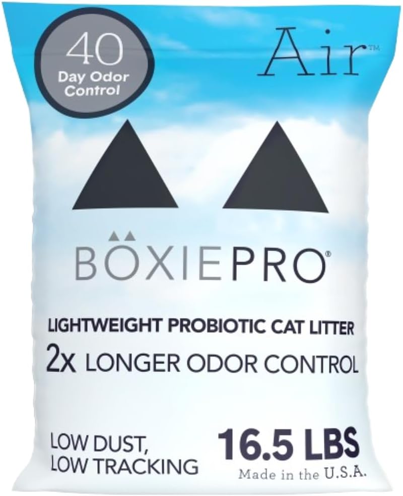 40-Day Odor Control Lightweight Cat Litter by Boxiecat