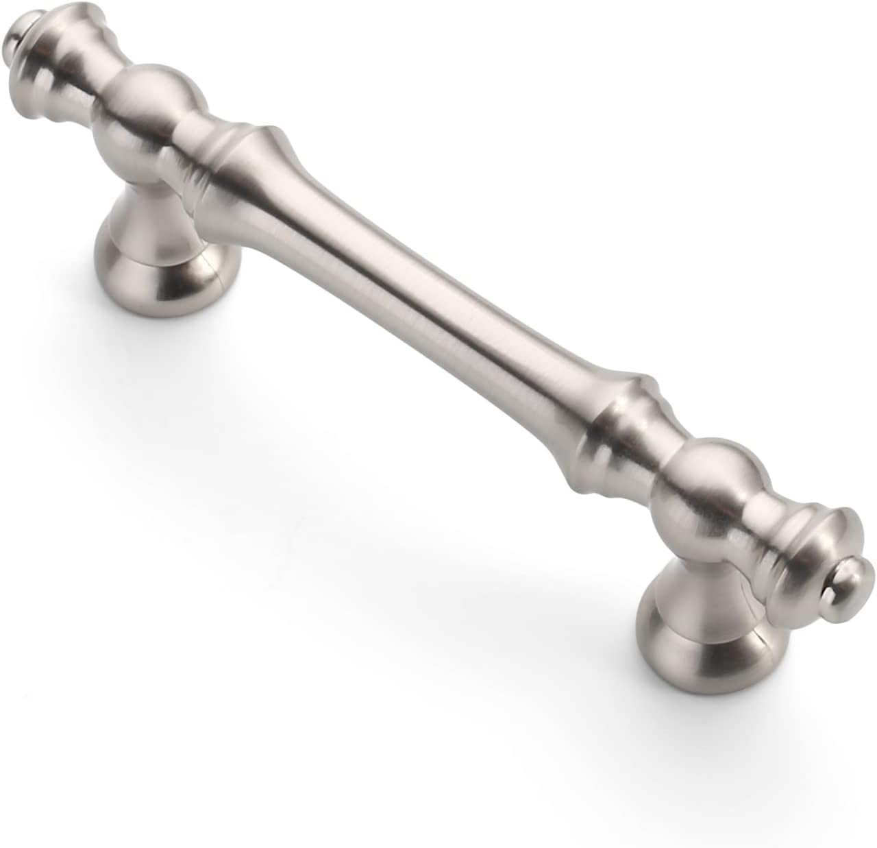 Asidrama 10 Pack 3 Inch Brushed Satin Nickel Cabinet Handles