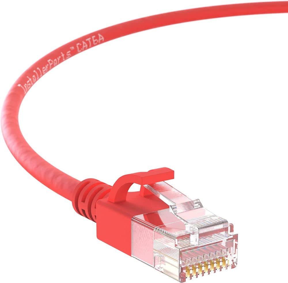 InstallerParts CAT6A Slim Ethernet Cable 30 FT for High Speed