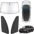 Karltys 3PCS Windshield Sun Shade for 2016-2021 Honda Civic - Custom