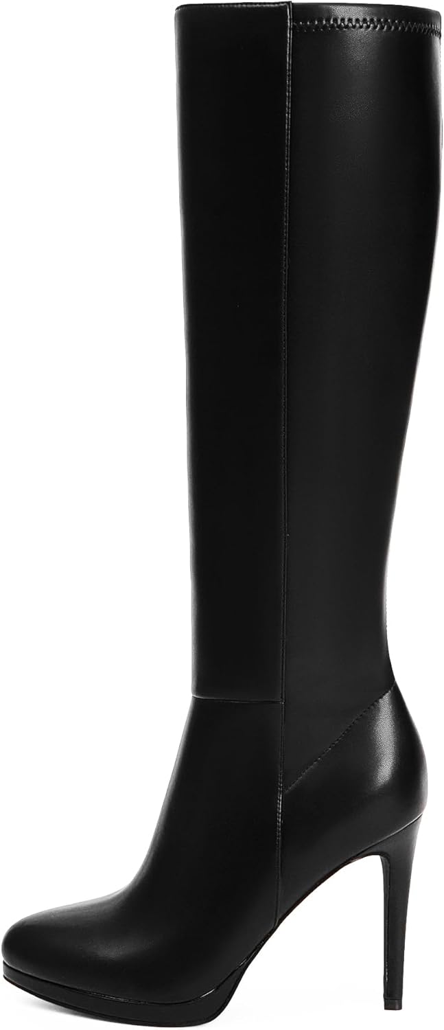 Modatope Knee High Boots for Women with Pointed Toe Design