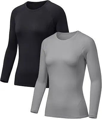 TSLA Women's Thermal Long Sleeve Tops for Ultimate Comfort