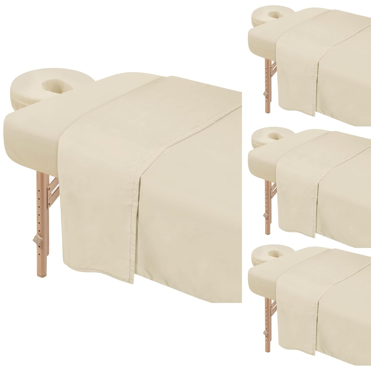Premium Microfiber Massage Table Sheets Set for Comfort and Quality