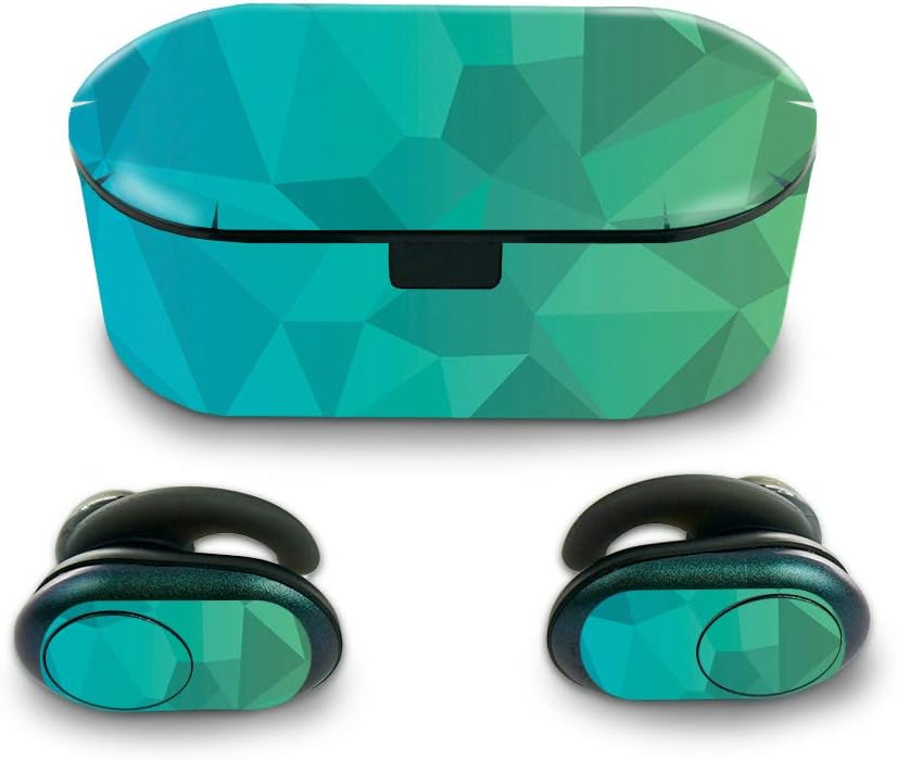 MightySkins Blue Green Polygon Skin - Protective Vinyl Wrap