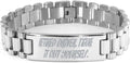 Driver Engraved Stainless Steel Bracelet - Retired Driver Gift