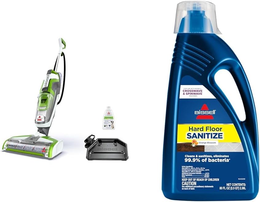 Bissell Crosswave Turbo Vacuum Mop Combo for Hard Floors & Rugs