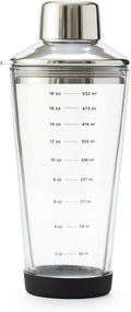 Rabbit 18 oz Glass Cocktail Shaker - Measure, Mix, Sip!