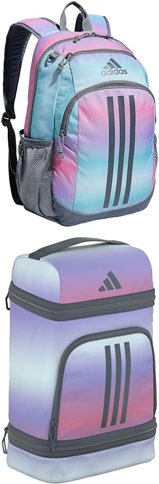 adidas Creator Backpack with Excelerator Lunch Bag Bundle