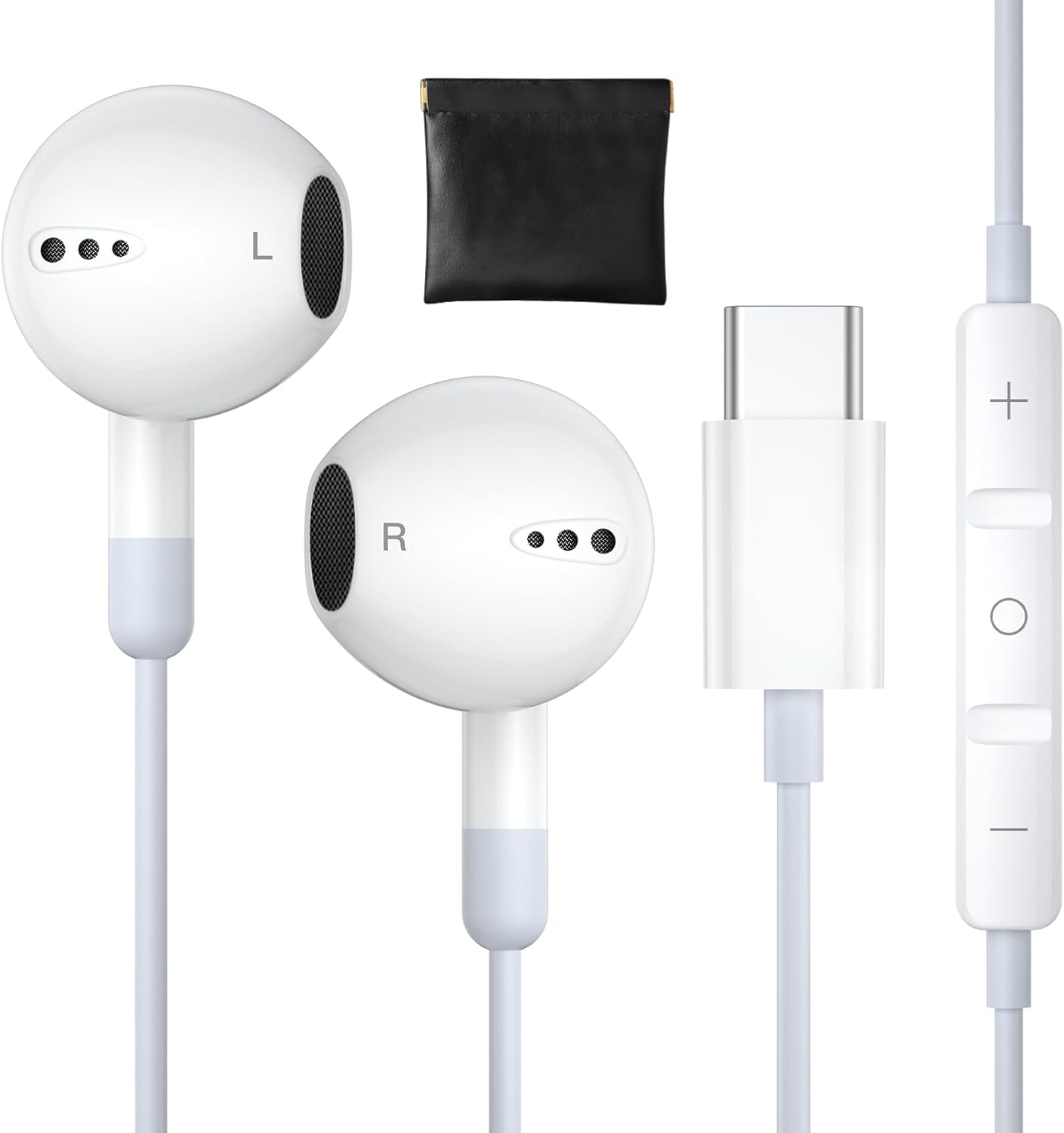 Crystal Clear Sound: ZENIPER USB C Earphones