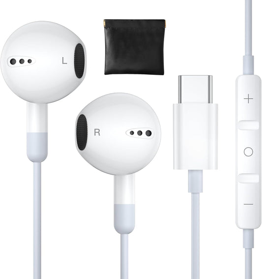 Crystal Clear Sound: ZENIPER USB C Earphones