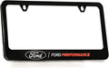 Ford Performance Black Metal License Plate Frame for Cars
