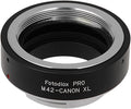 Fotodiox Pro M42 to Canon XL Mount Adapter - No Play Infinity Focus