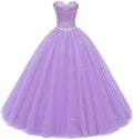 Graceful Sweetheart Tulle Dress for Women's Quinceanera and Prom