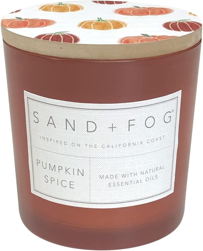 Pumpkin Spice Scented Candles - Luxury Air Freshening Jar