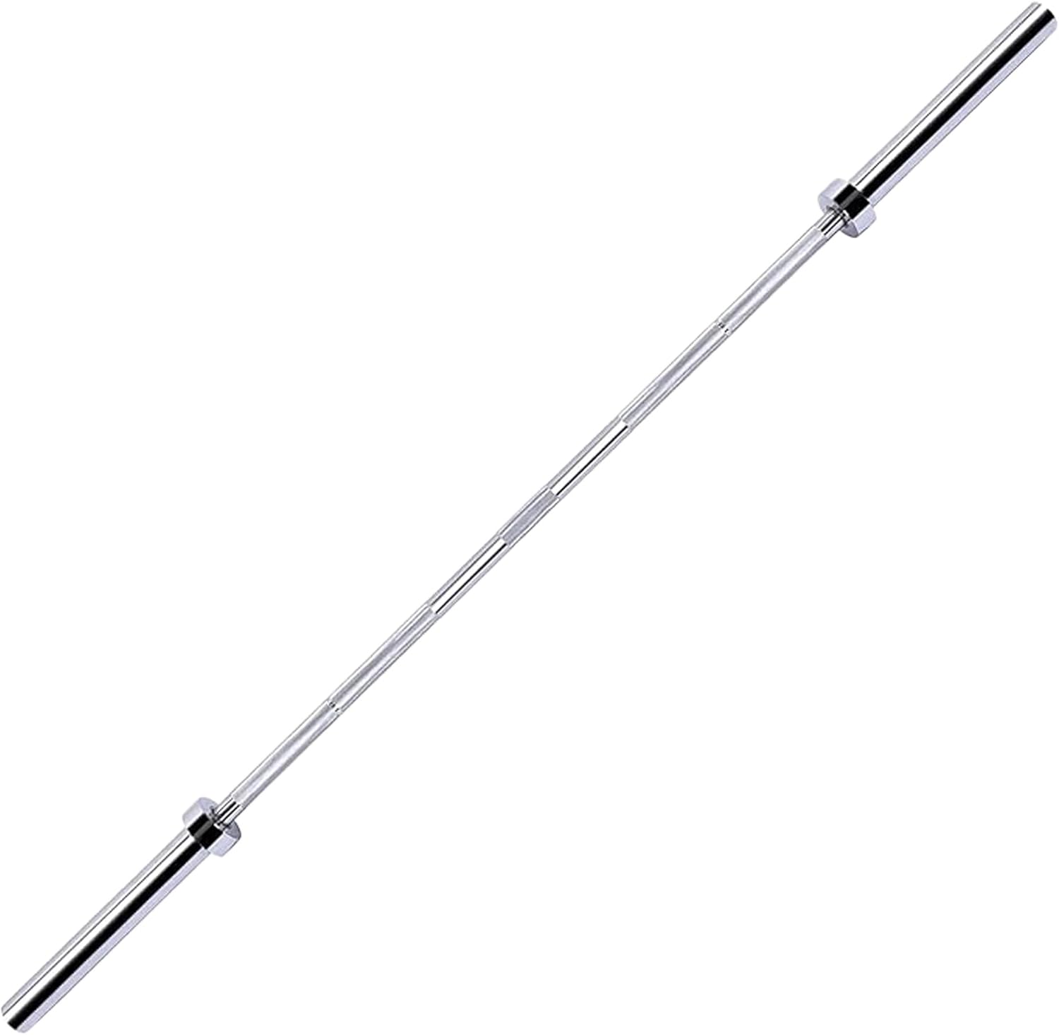 Fitvids Olympic 2-Inch Barbell for Weightlifting and Powerlifting