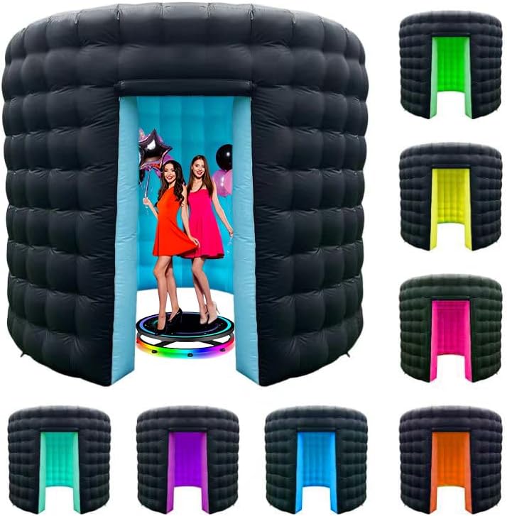 Inflatable Photo Booth Enclosure for 360 Photo Booth Machine