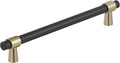 Amerock Mergence 12 in Appliance Pull Matte Black/Golden Champagne