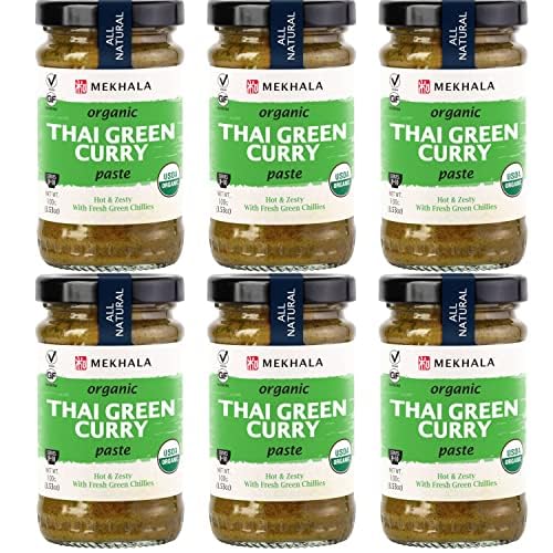 Mekhala Organic Thai Green Curry Paste for Authentic Flavor