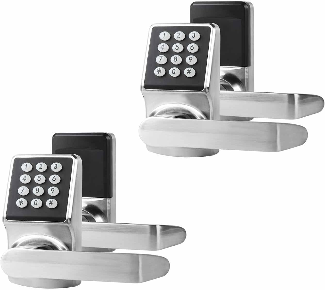 Cielsa Dawn Keyless Entry Door Lock with Handle - 2 Pack