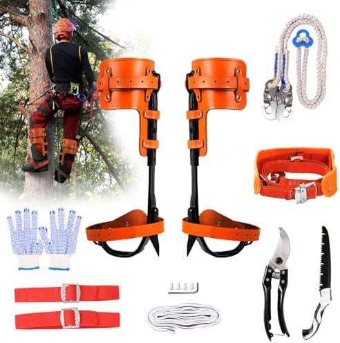 Rohseson Tree Climbing Spikes: Non-Slip Pedal!
