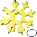 Snowflake Multi Tool 18-in-1 Stainless Steel Multi-tool - Compact Gift