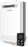 Natural Gas Tankless Water Heater - ORBEK 120000 BTU Up to 5.1 GPM