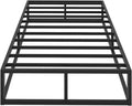 10 Inch Twin XL Bed Frame with Steel Slat Support - Stable Low Profile