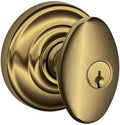 SCHLAGE F51A SIE 609 Keyed Entry Lock with Antique Brass Finish