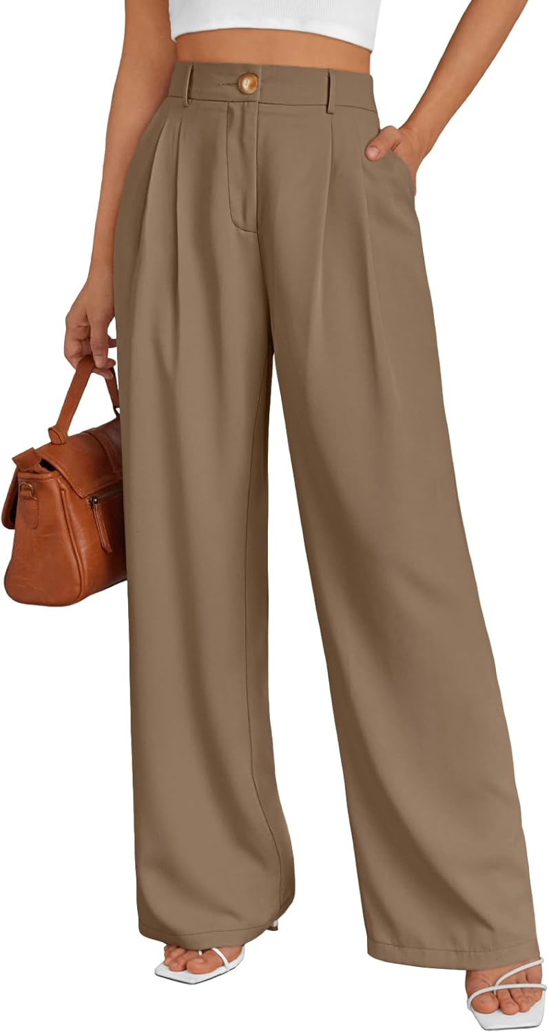 LILLUSORY Wide Leg Dress Pants for Stylish Everyday Wear