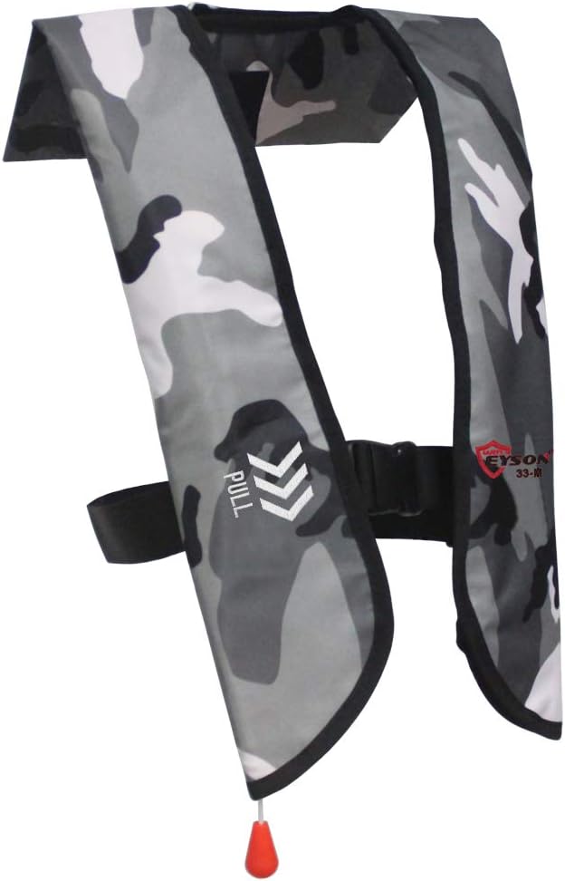 Eyson Inflatable Life Jacket for Adults - Classic Manual Vest
