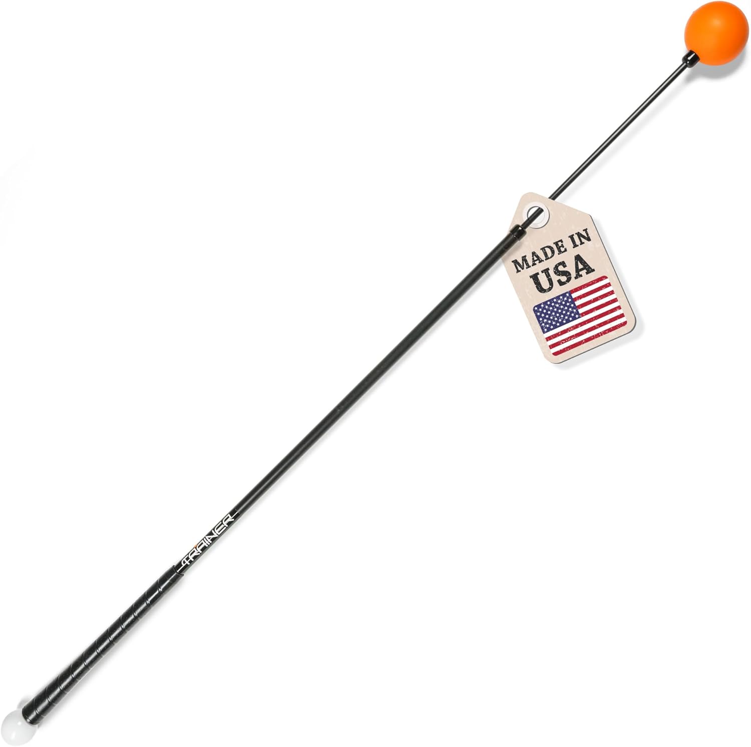 Orange Whip Golf Swing Trainer Aid for Rhythm and Balance