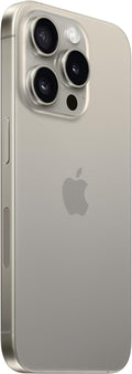 Apple iPhone 15 Pro 256GB Natural Titanium - Unlocked (Renewed)